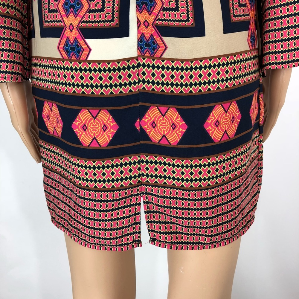 Black Bead Made in USA long sleeve dress Medium - Picture 5 of 8